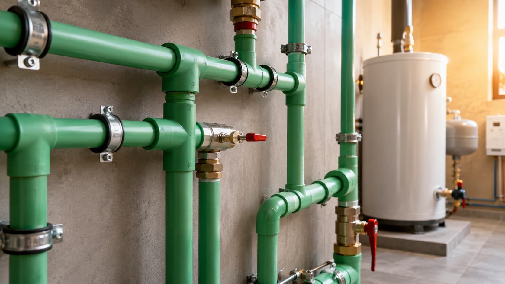 Tubo PPR para água quente: vantagens e aplicações