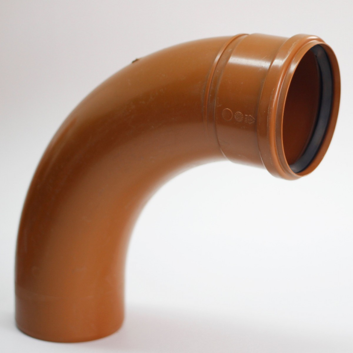 Curva PVC Longa Esgoto Ocre