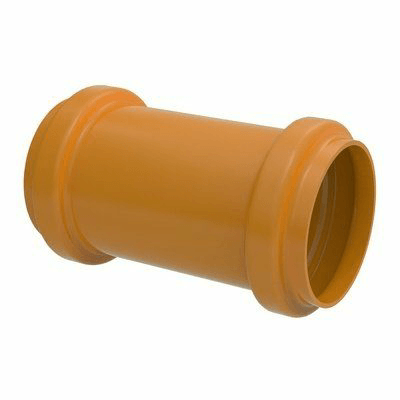 Luva de Correr PVC Esgoto Ocre
