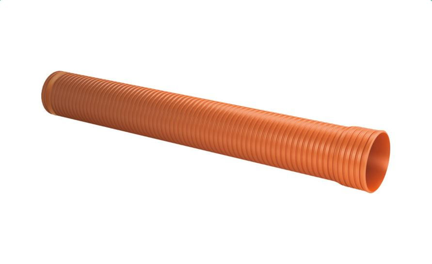 Tubo Corrugado Esgoto Ocre